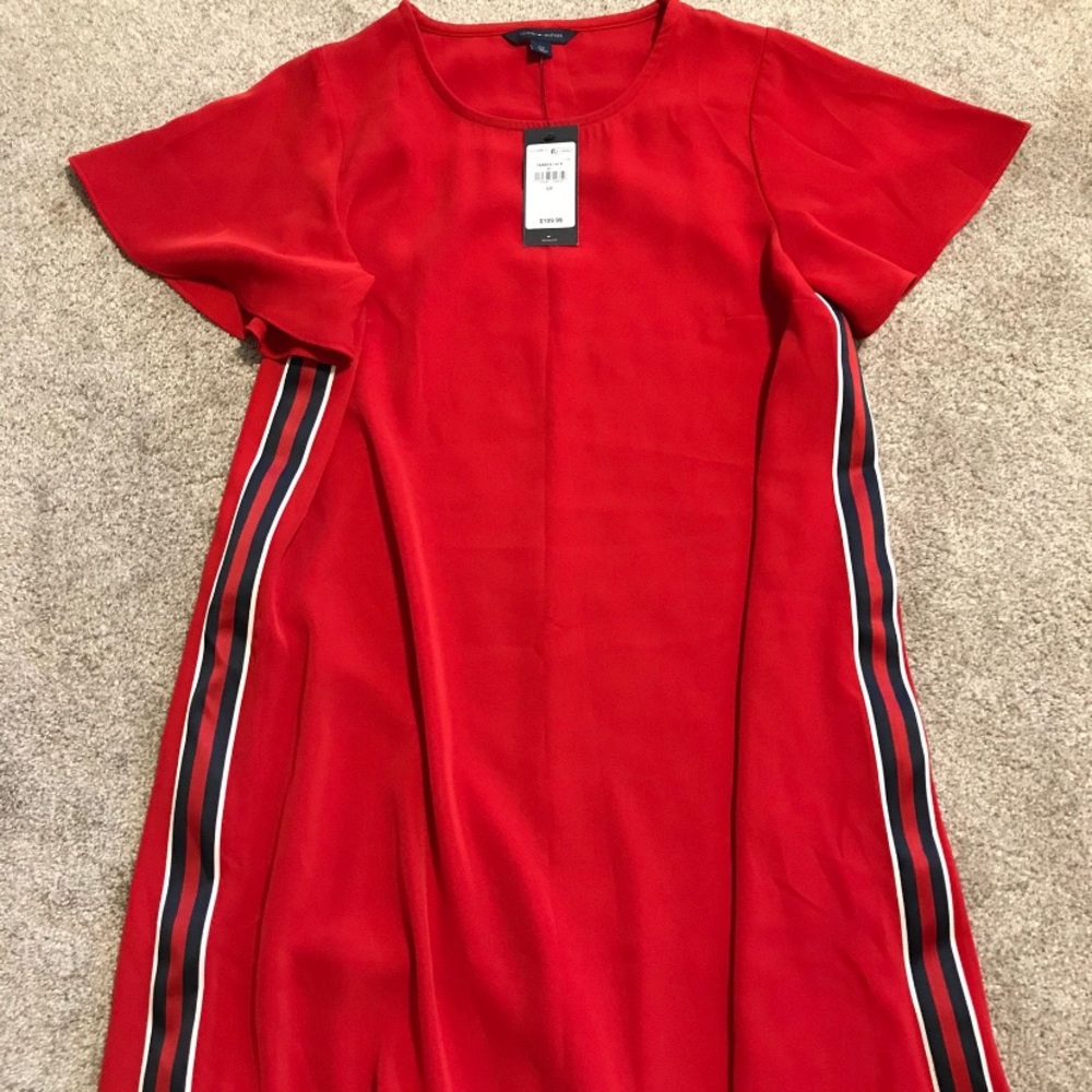 Red dress